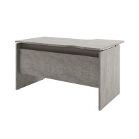 Solution D-34 л (Бетон Чефалу/Кашемир) Стол эргономичный, левый