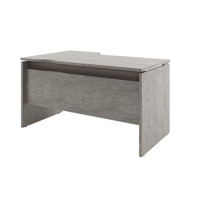 Solution D-34 пр (Бетон Чефалу/Кашемир) Стол эргономичный, правый