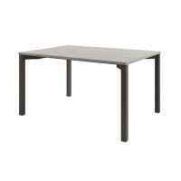 Solution D-101 (Бетон Чефалу/Трюфель) Стол переговоров на 6 человек