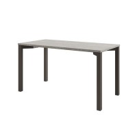 Solution D-31 (Бетон Чефалу/Трюфель) Стол на металлокаркасе