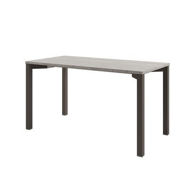 Solution D-31 (Бетон Чефалу/Трюфель) Стол на металлокаркасе