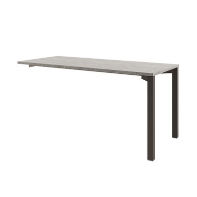 Solution D-323 (Бетон Чефалу/Трюфель) Бенч-система, конечная секция