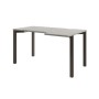 Solution D-51 пр (Бетон Чефалу/Трюфель) Стол эргономичный на металлокаркасе, правый
