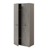 Solution D-721 (Бетон Чефалу/Трюфель) Гардероб широкий