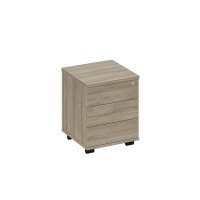 Спэйс+ А1 204 ВЛ (Вяз либерти) Тумба выкатная 3-х ящичная