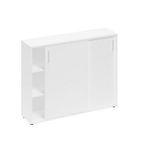 Спэйс+ А1 304 БП (Белый премиум) Шкаф-купе средний