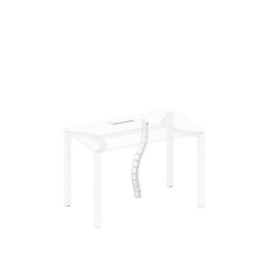 Спэйс+ А1 734 Б (Белый гладкий) Кабель-канал вертикальный гибкий (13 звеньев)