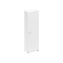 Спэйс+ А1 9308 БП (Белый премиум) Шкаф для одежды узкий