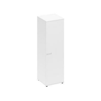 Спэйс+ А1 9312 БП (Белый премиум) Шкаф для одежды глубокий узкий