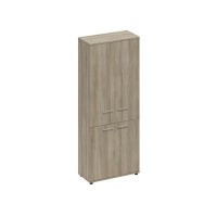 Спэйс+ А1 9373 ВЛ (Вяз либерти) Шкаф для документов закрытый 4-х дверный