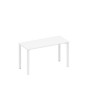 Спэйс+ А1 БГ 004.1 БП (Белый премиум/Белый гладкий) Стол письменный на металлокаркасе