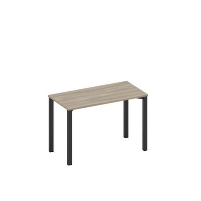 Спэйс+ А1 ЧР 003.1 ВЛ (Вяз либерти/Ччерный гладкий) Стол письменный на металлокаркасе