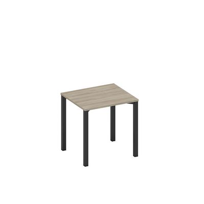 Спэйс+ А1 ЧР 011.1 ВЛ (Вяз либерти/Ччерный гладкий) Стол письменный на металлокаркасе