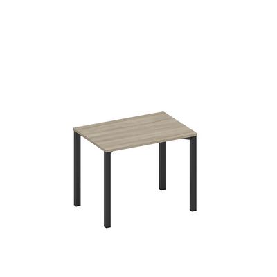 Спэйс+ А1 ЧР 012.1 ВЛ (Вяз либерти/Ччерный гладкий) Стол письменный на металлокаркасе