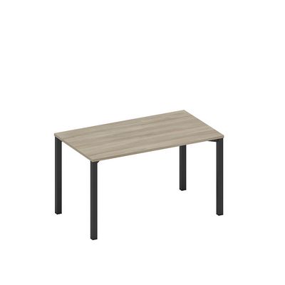 Спэйс+ А1 ЧР 024.1 ВЛ (Вяз либерти/Ччерный гладкий) Стол письменный на металлокаркасе