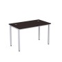 Стиль 2М.108 (Венге/Алюминий матовый) Стол рабочий