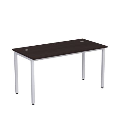 Стиль 2М.109 (Венге/Алюминий матовый) Стол рабочий