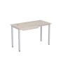 Стиль 2М.141 (Сканди/Алюминий матовый) Стол криволинейный левый