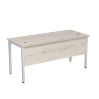 Стиль 2МД.104 (Сканди/Алюминий матовый) Стол рабочий