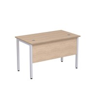 Стиль 2МД.108 (Дуб/Алюминий матовый) Стол рабочий