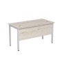 Стиль 2МД.109 (Сканди/Алюминий матовый) Стол рабочий