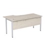 Стиль 2МД.121 (Сканди/Алюминий матовый) Стол криволинейный правый