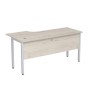 Стиль 2МД.146 (Сканди/Алюминий матовый) Стол криволинейный правый