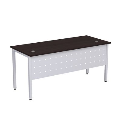 Стиль 2МК.104 (Венге/Алюминий матовый) Стол рабочий