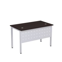 Стиль 2МК.108 (Венге/Алюминий матовый) Стол рабочий