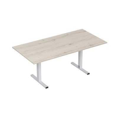 Стиль 2МТП.001  (Сканди/Алюминий матовый) Стол для переговоров