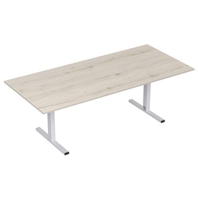 Стиль 2МТП.003 (Сканди/Алюминий матовый) Стол для переговоров