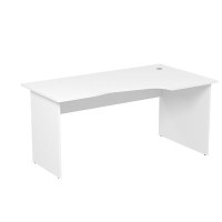 Стиль 2С.021 (Белый) Стол криволинейный правый