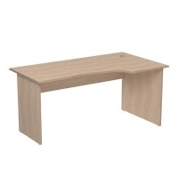 Стиль 2С.021 (Дуб) Стол криволинейный правый