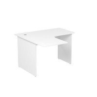 Стиль 2С.028 (Белый) Стол криволинейный, левый