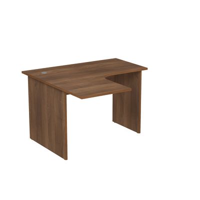 Стиль 2С.028 (Шамони темный) Стол криволинейный, левый