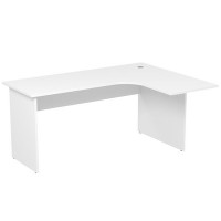 Стиль 2С.033 (Белый) Стол криволинейный, правый