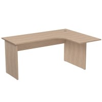 Стиль 2С.033 (Дуб) Стол криволинейный, правый