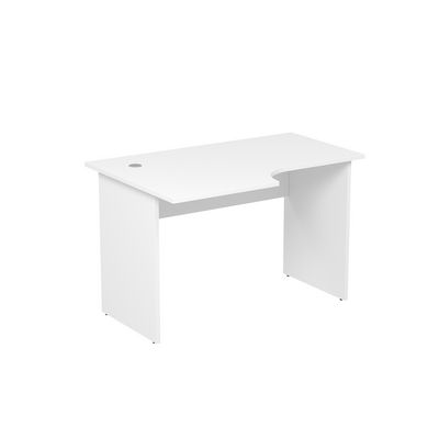 Стиль 2С.041 (Белый) Стол криволинейный, левый