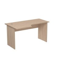 Стиль 2С.042 (Дуб) Стол криволинейный, левый