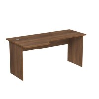 Стиль 2С.043 (Шамони темный) Стол криволинейный, левый