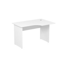 Стиль 2С.044 (Белый) Стол криволинейный, правый