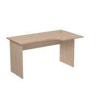 Стиль 2С.045 (Дуб) Стол криволинейный, правый