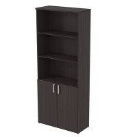 Стиль 2Ш.005.2 (Венге) Шкаф для документов высокий