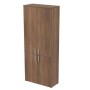 Стиль 2Ш.005.5 (Шамони темный) Шкаф для документов высокий закрытый