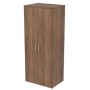 Стиль 2Ш.011.1 (Шамони темный) Шкаф для одежды высокий