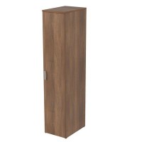 Стиль 2Ш.012.1 (Шамони темный) Шкаф для одежды высокий