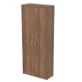Стиль 2Ш.013.1 (Шамони темный) Шкаф для одежды высокий