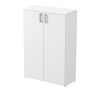 Стиль 2Ш.017.1 (Белый) Шкаф для документов средний