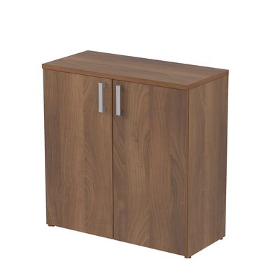 Стиль 2Ш.023.1 (Шамони темный) Шкаф для документов низкий