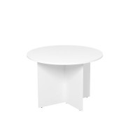 Стиль 2СП.001 (Белый) Стол для переговоров круглый